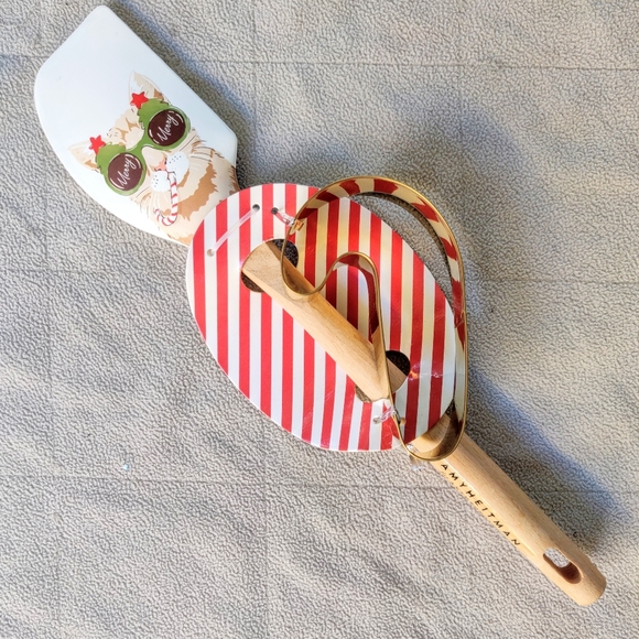 Anthropologie Other - 🌹 3/$30 Anthropologie Cat & Dog Spatula Set